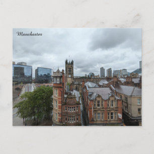 Sommer in Manchester Postkarte
