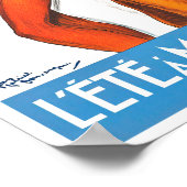 Sommer in Monte Carlo Monaco Poster (Ecke)