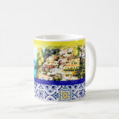 Sommer in Positano Tasse Lemons Vietri Tile (VorderseiteRechts)
