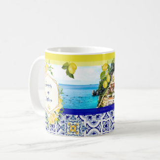 Sommer in Positano Tasse Lemons Vietri Tile