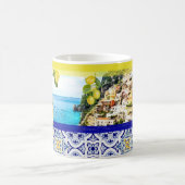 Sommer in Positano Tasse Lemons Vietri Tile (Mittel)