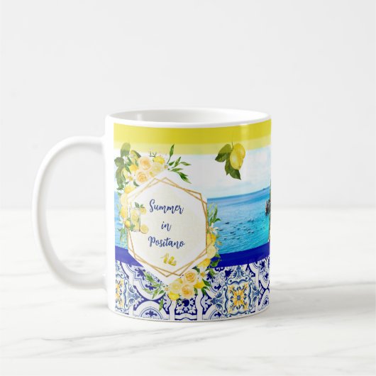 Sommer in Positano Tasse Lemons Vietri Tile (Links)