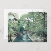 Sommer in Riverwalk, Postkarte von San Antonio Tex (Vorne/Hinten)