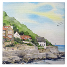 Sommer in Runswick Bay England Farida Greenfield Fliese