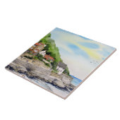 Sommer in Runswick Bay England Farida Greenfield Fliese (Seite)