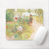 Sommer in Sundborn von Carl Larsson Mousepad (Mit Mouse)