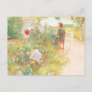 Sommer in Sundborn von Carl Larsson Postkarte