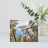 Sommer in Villefranche Sur Mer Postkarte (Stehend Vorderseite)