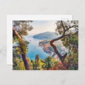 Sommer in Villefranche Sur Mer Postkarte (Vorne/Hinten)