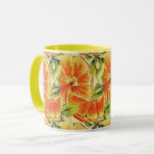 Sommer in voller Blüte Tasse (Vorderseite Links)