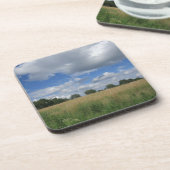 Sommer-Iowa-Grasland Getränkeuntersetzer (Linke Seite)