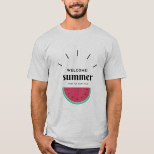 Sommer ist meine Wassermelone zur Jahreszeit T-Shirt