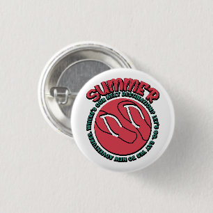 Sommer Ja zu neuen Abenteuern Button