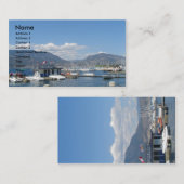 Sommer-Jachthafen Visitenkarte (Vorne/Hinten)