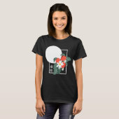 Sommer Japanische botanische Erdbeeren T-Shirt (Vorne ganz)
