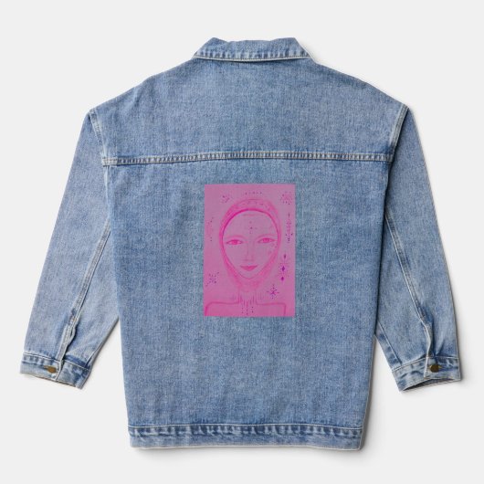 Sommer Jeansjacke (Rückseite)