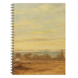 Sommer John-Polizist- - Abends-Landschaft (Öl O Notizblock
