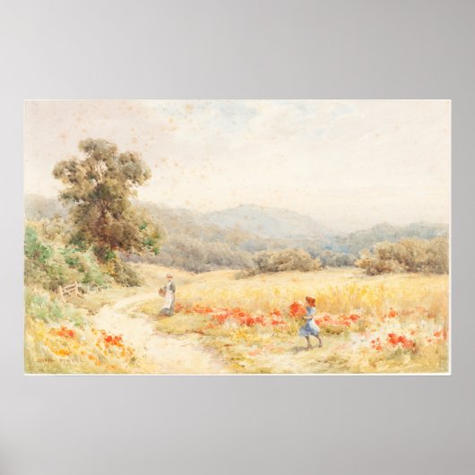 Sommer - Joseph Rubens Powell Fine Art Poster (Vorne)