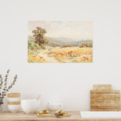 Sommer - Joseph Rubens Powell Fine Art Poster (Küche)