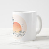 Sommer Jumbo-Tasse (Vorderseite Rechts)