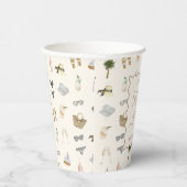 Sommer-Junggesellinnenabschied am Meer Pappbecher (Rechts)