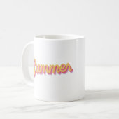 Sommer Kaffeetasse (Vorderseite Links)