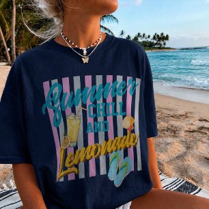 Sommer-Kälte und Limonade T-Shirt