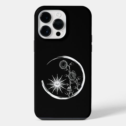 Sommer-Kamm iPhone Hülle (Rückseite)