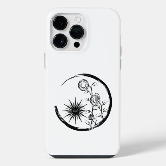Sommer-Kamm iPhone Hülle (Rückseite)