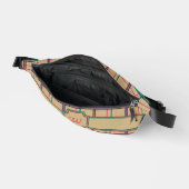 Sommer Kariert Bauchtasche (Offen)