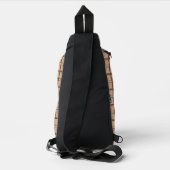 Sommer Kariert Crossbody Bag (Rückseite)