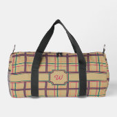 Sommer Kariert Duffle Bag (Rückseite)