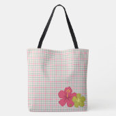 Sommer-Kariert Tasche (Rückseite)