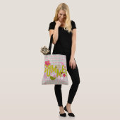 Sommer-Kariert Tasche (Am Model)