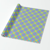 Sommer-Karodecke Geschenkpapier (Ungerollt)