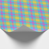 Sommer-Karodecke Geschenkpapier (Ecke)