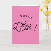 Sommer Karte (Gelbe Blume)