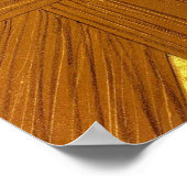 Sommer- Katze auf Balustrade von Theophile Steinle Poster (Ecke)