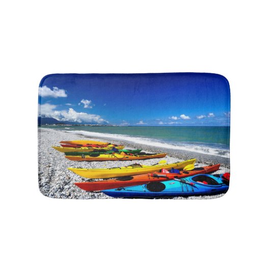Sommer Kayaking Badematte (Vorderseite)