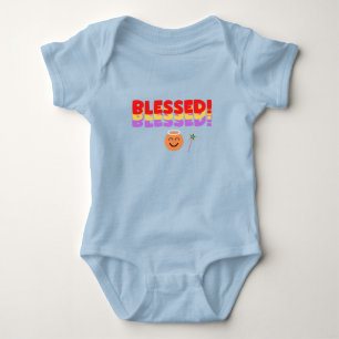 Sommer Kinder Blau Baby Strampler