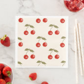 Sommer-Kirschen Serviette (Beispiel)