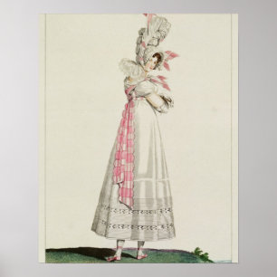 Sommer-Kleid, Modegeck von 'Incroyables und M Poster