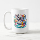 Sommer Koala Sublimations-Clipart-97702 Kaffeetasse (Links)