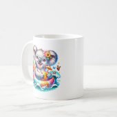 Sommer-Koala-Sublimations-Clipart-97702 Kaffeetasse (Vorderseite Links)