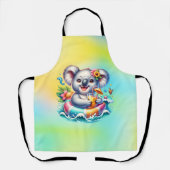 Sommer-Koala-Sublimations-Clipart-97702 Schürze (Vorderseite)