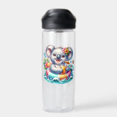 Sommer-Koala-Sublimations-Clipart-97702 Trinkflasche (Rückseite)