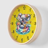 Sommer-Koala-Sublimations-Clipart-97702 Uhr (Winkel)