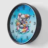 Sommer-Koala-Sublimations-Clipart-97702 Uhr (Winkel)