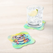 Sommer-Koala-Sublimations-Clipart-97702 Untersetzer (Vor Ort)