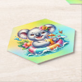 Sommer-Koala-Sublimations-Clipart-97702 Untersetzer (angewinkelt)